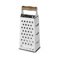 Twine Twine 5995 Rustic Farmhouse Acacia Wood Handled Cheese Grater 5995